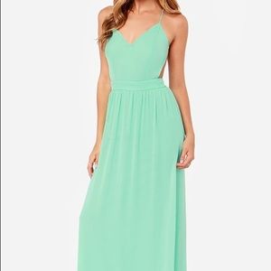 Lulus rooftop garden small backless dress